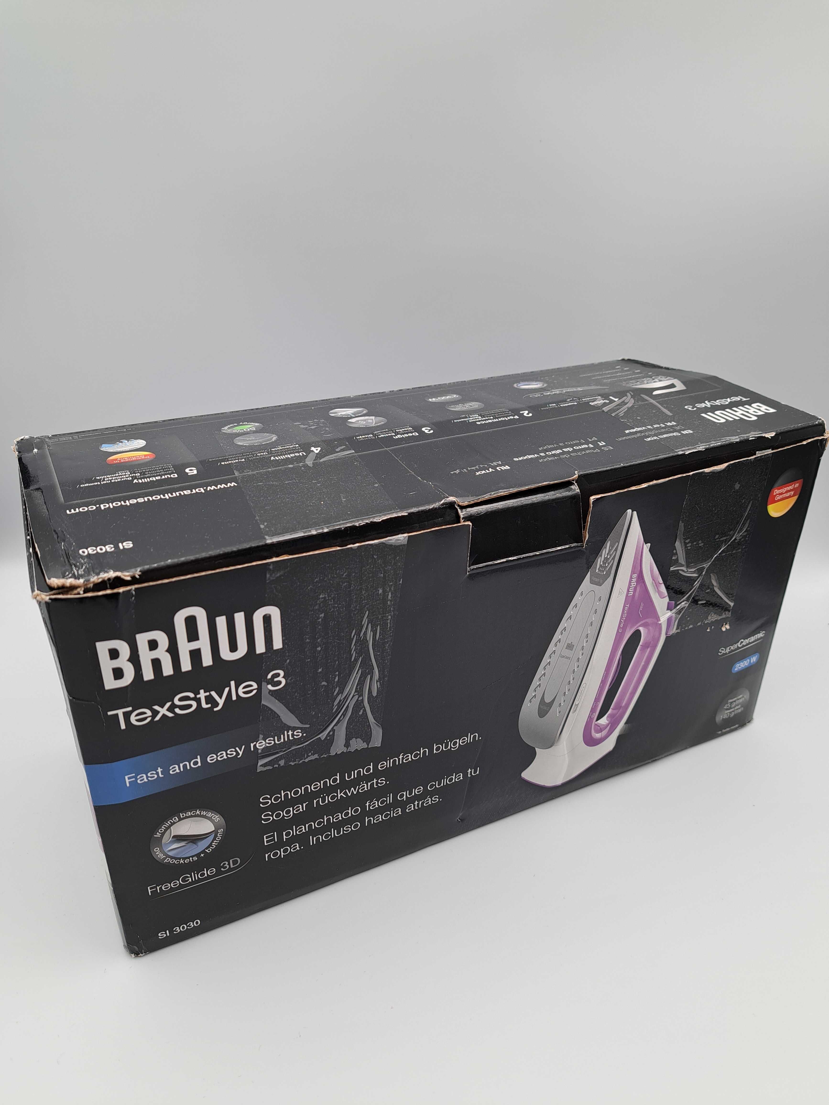 Żelazko parowe Braun TexStyle 3 Si 3030 Pu