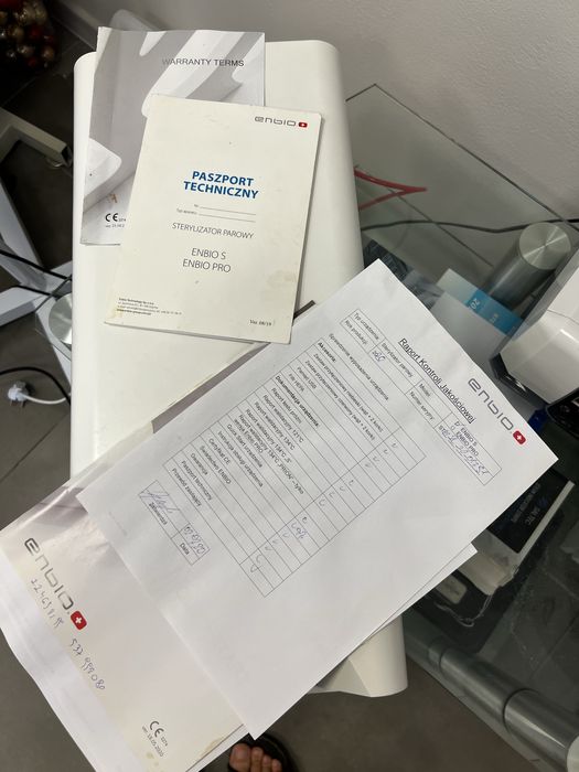 Autoklaw ENBIO S (clasa B) Rocznik 2020