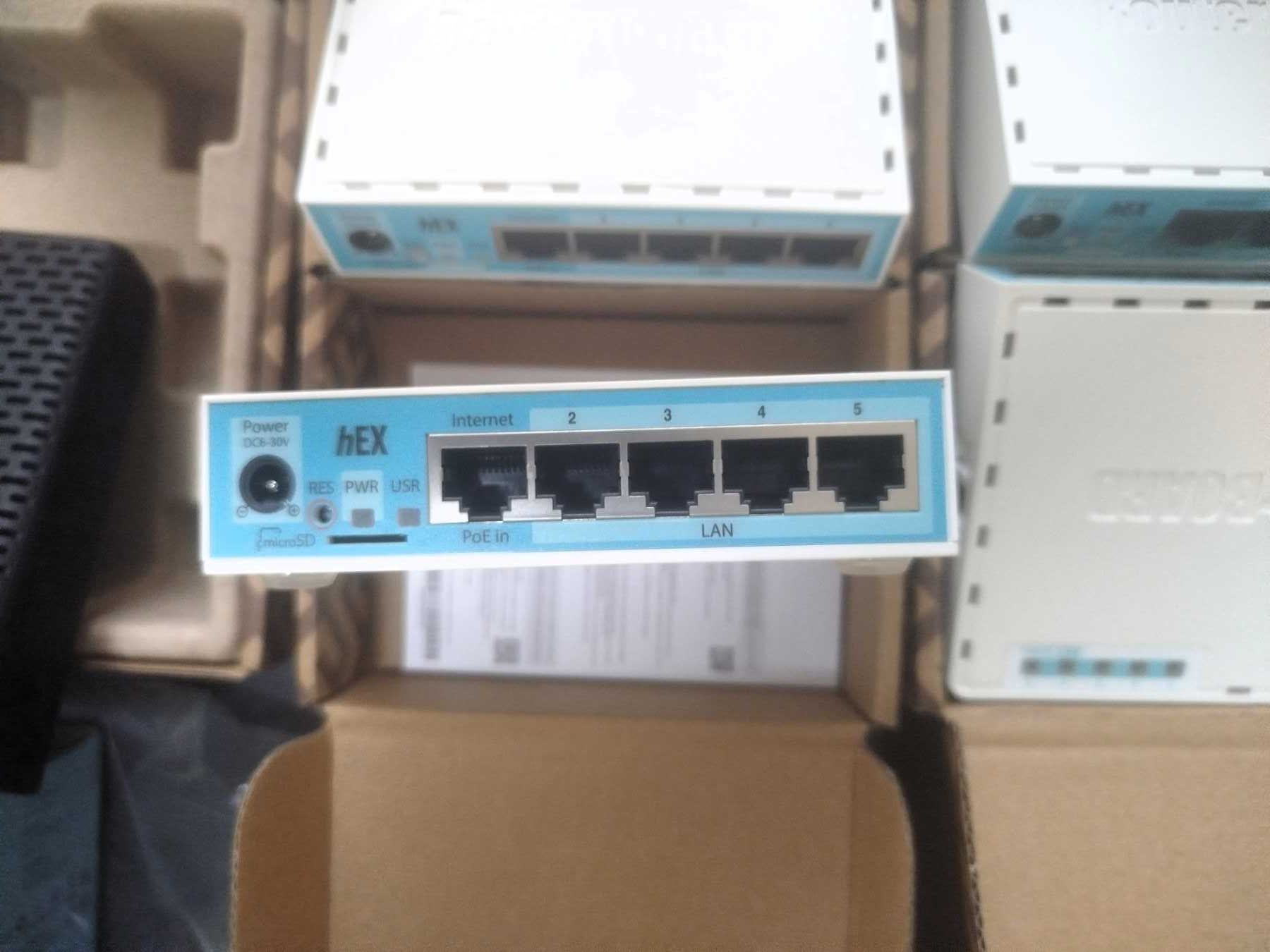 Точка доступу/Маршрутизатор Wi-Fi Mikrotik cAP ax / hAP ac3 LTE6 / hEX