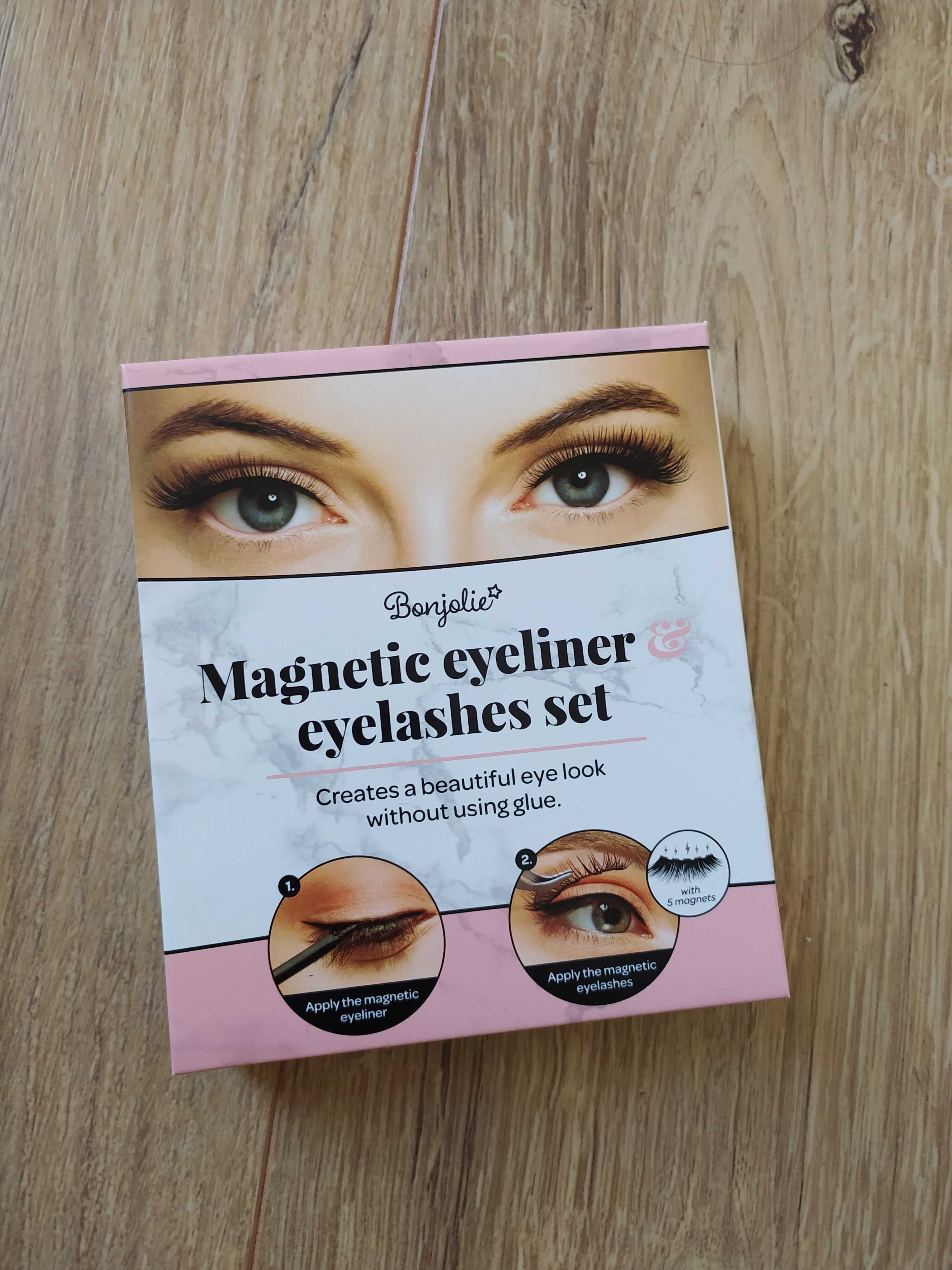 Nowe rzęsy magnetyczne eyeliner magnetyczny pęseta lusterko