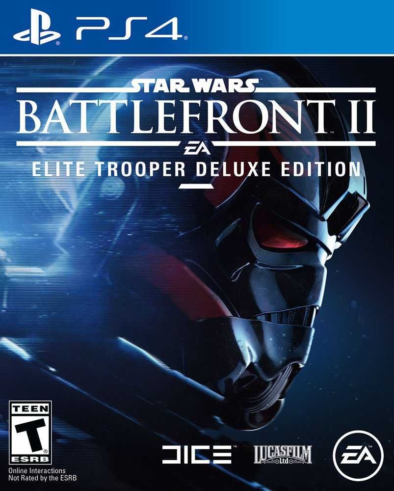 Ps4 Slim Star Wars Battlefront 2 LIMITED EDITION/ 2 comandos /7 Jogos