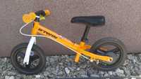 Rower biegowy Btwin pomarańczowy