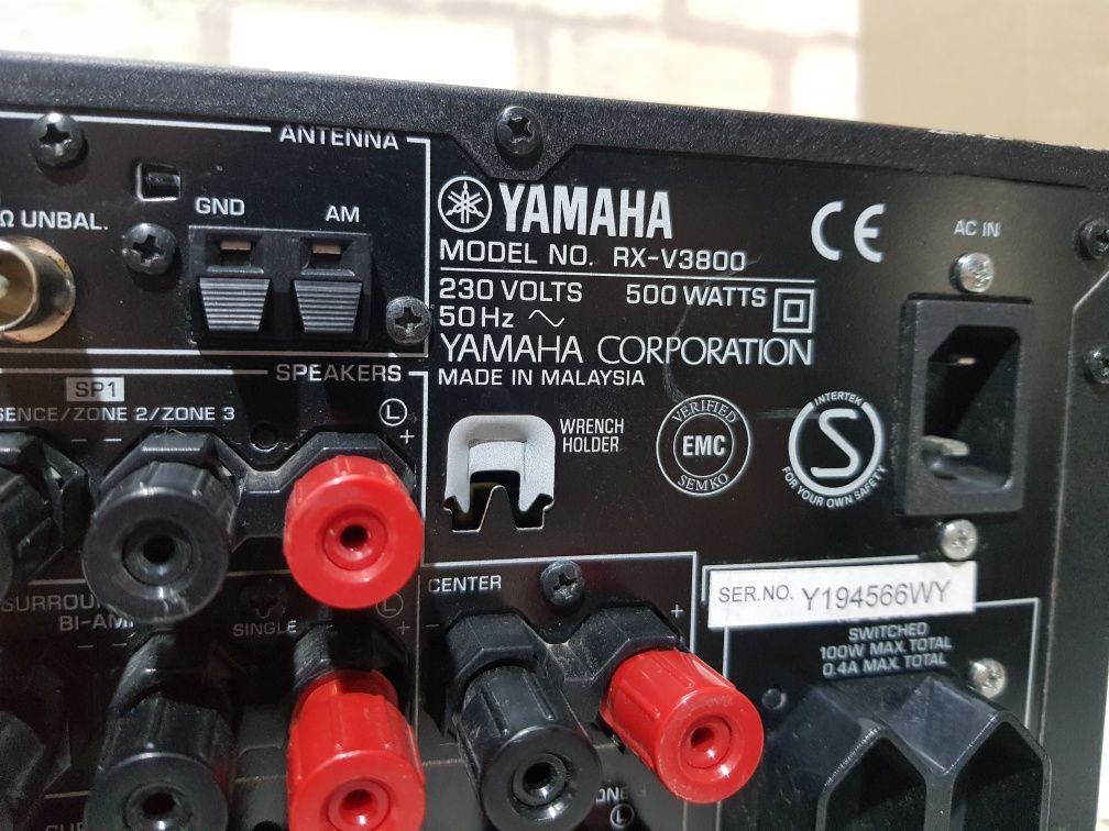 Пульт!7.1 AV ресивер Yamaha RX-V3800 7х140Вт б/у з Німеччини