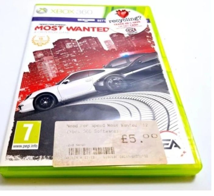 Gra NFS Need for Speed Most Wanted 2005 X360