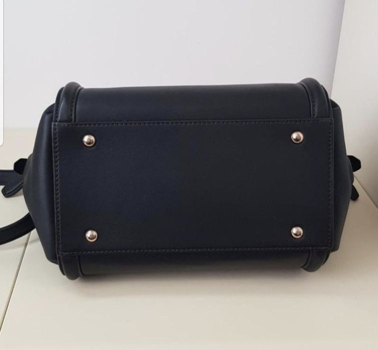 Винтажная кожаная сумка MCM Оригинал сумка тоут трапеция номерная