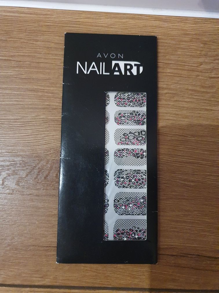 Avon Nail Art naklejki na paznokcie ozdoby na paznokcie