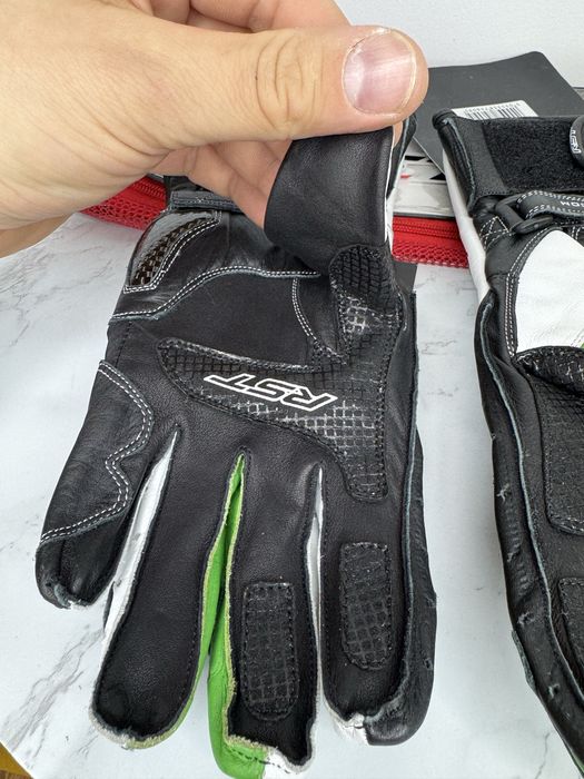 Nowe Rękawice Motocyklowe Rst S Pro Series CPX-C Carbon Sportowe Green