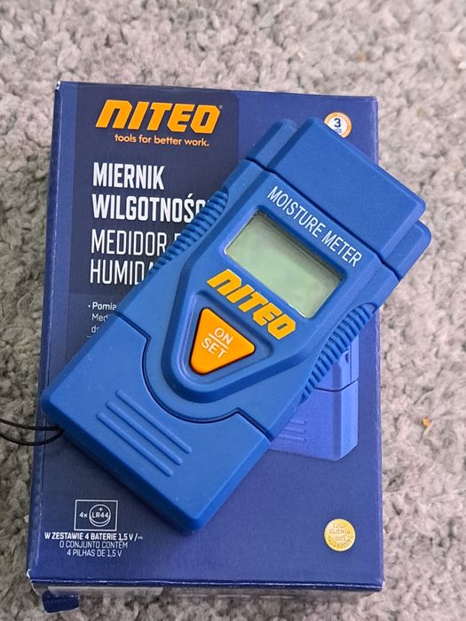 Nowy miernik wilgotnosci komplet