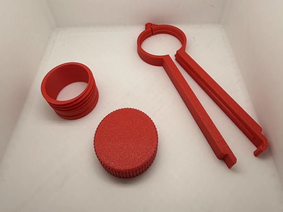 Clip para Sacos com Tampa de Rosca