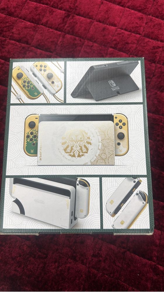 Nintendo Switch Oled Colecionador The Legend Of Zelda