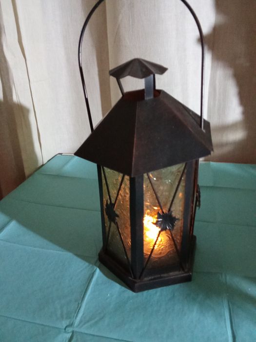 Lanterna de latão. Relíquia