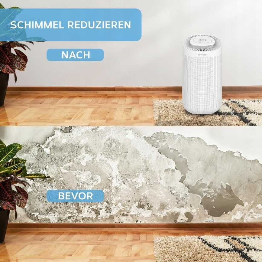 Devology osuszacz 12 l/dzień aplikacja WiFi zbiornik na wodę 3,2 l