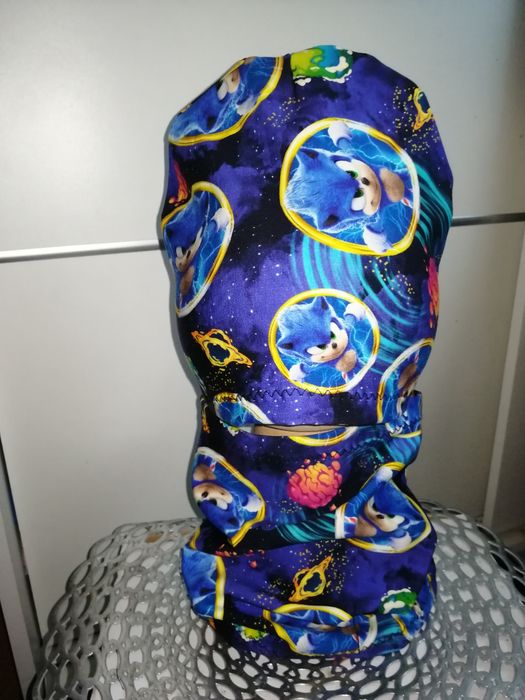 Czapka komin pokemon, sonic, bing