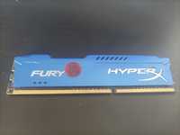 HyperX Fury Blue DDR3 1600Mhz PC3-12800 CL10 - HX316C10F/4