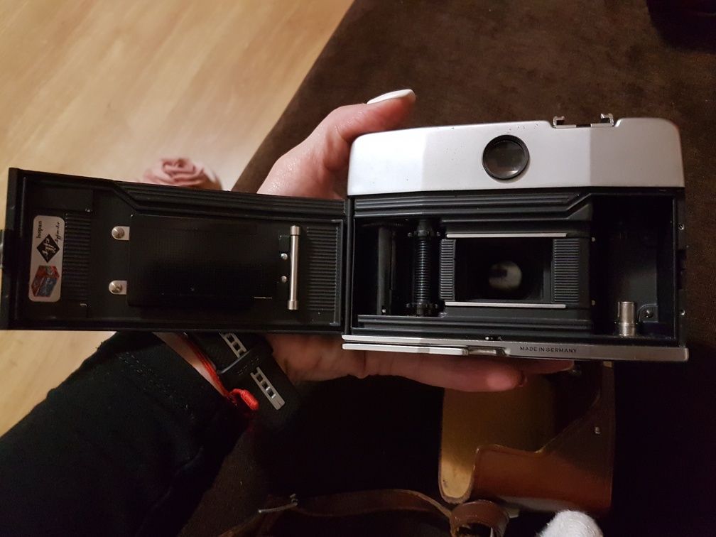 Aparat  kolekcjonerski zabytek Agfa Optima 500 compur