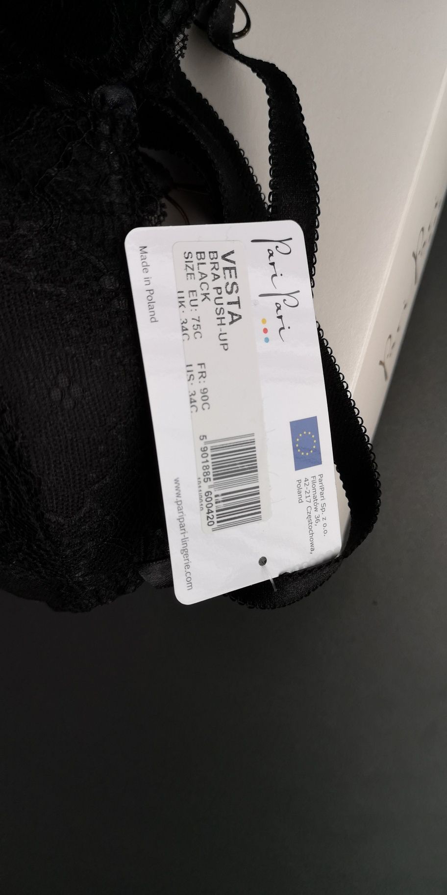 PariPari Vesta 75C biustonosz made in Poland
