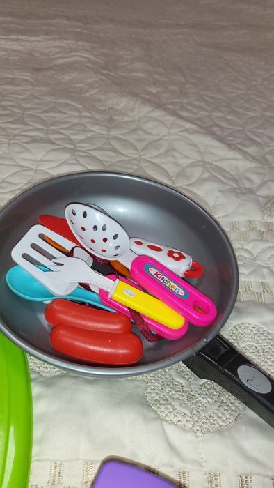 Пакет іграшок,Посуд,набір посуду іграшковий,посадка,їжа іграшкова,