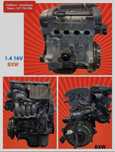 Motor 1.4 16V - BXW - SEAT / VW / Skoda