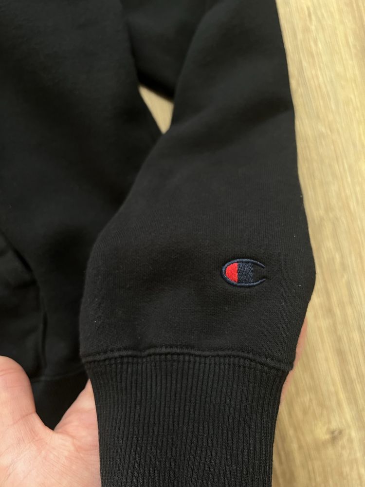 Худі Champion оригінал | Чорний | XS/S
