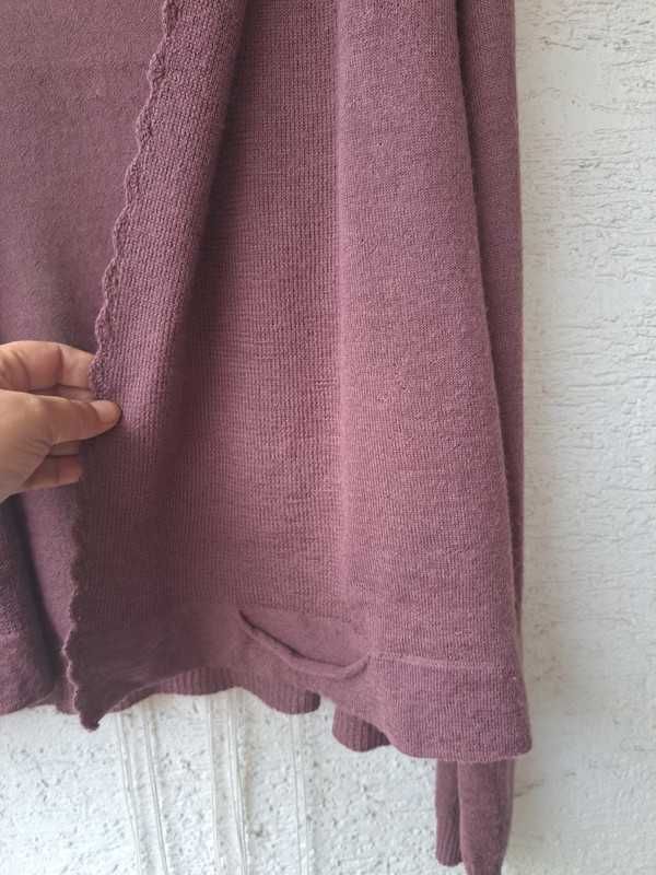 sweter kardigan 100 % alpaka / alpaca WRAP