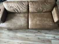 Sofa kanapa 3-4 osobowa 220 cm skóra naturalna loft infustrial