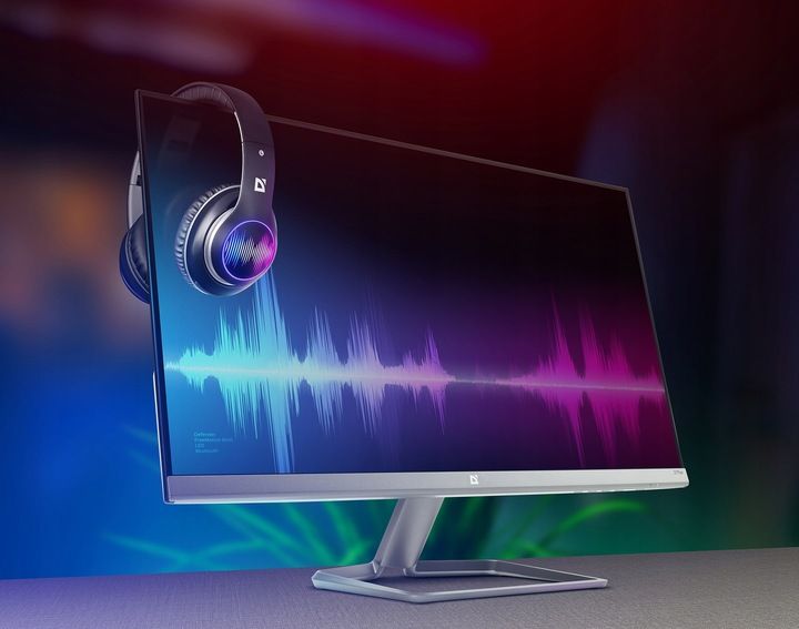 Słuchawki Bezprzewodowe Nauszne Mikrofon Led Mp3 Bluetooth 5.3