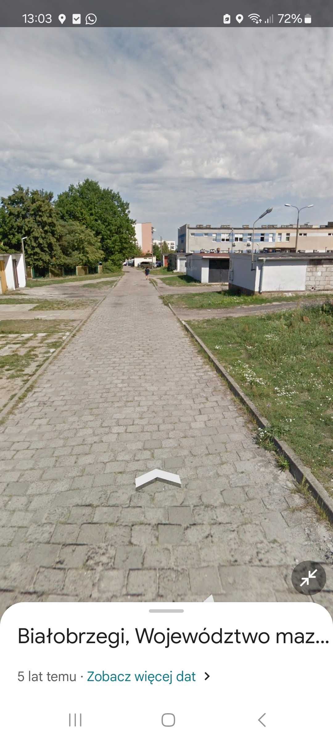 Garaż w szeregu sprzedam.