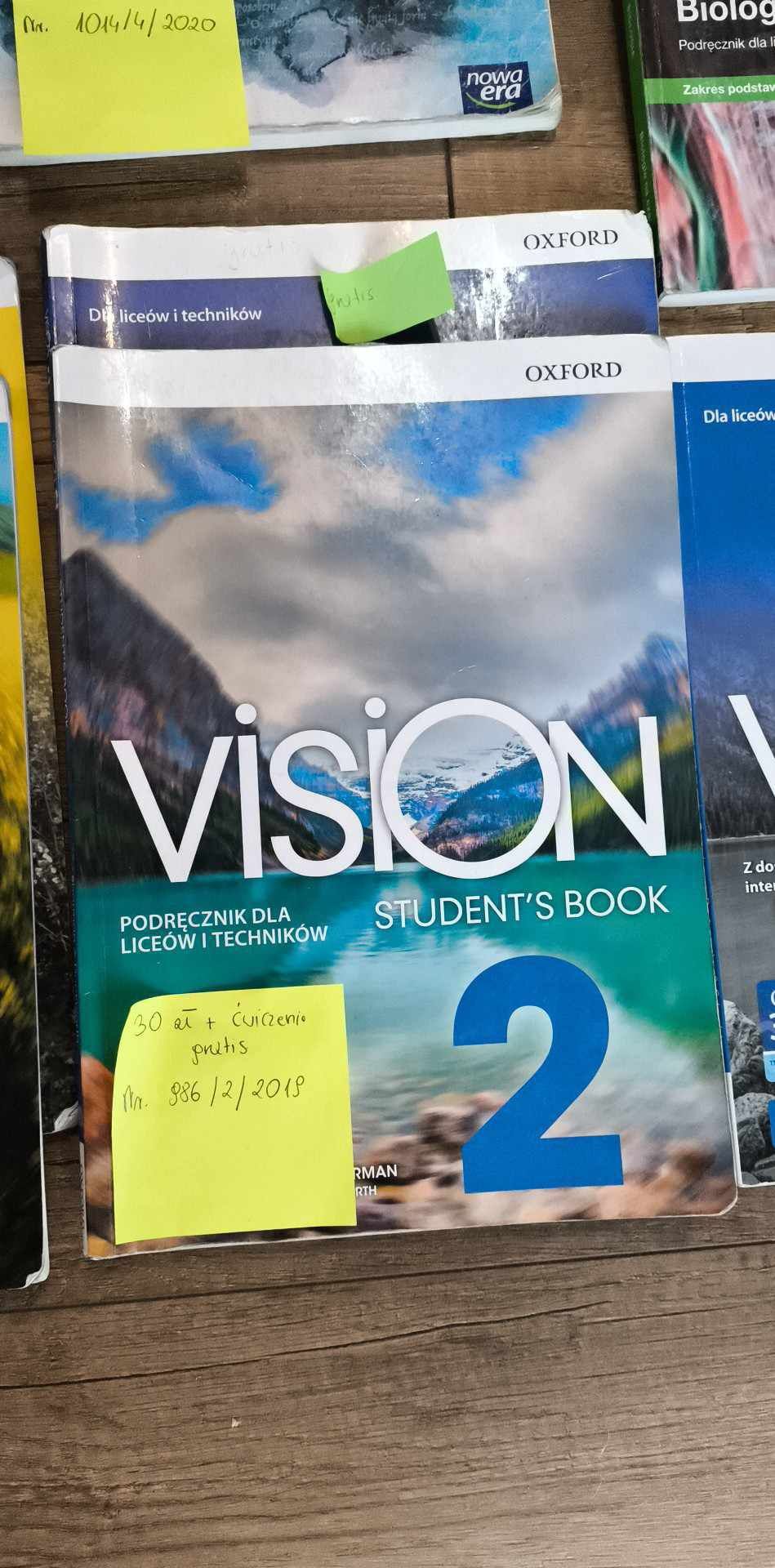 Vision 2 podręcznik do języka angielskiego