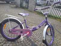 Sprzedam fioletowy  rower