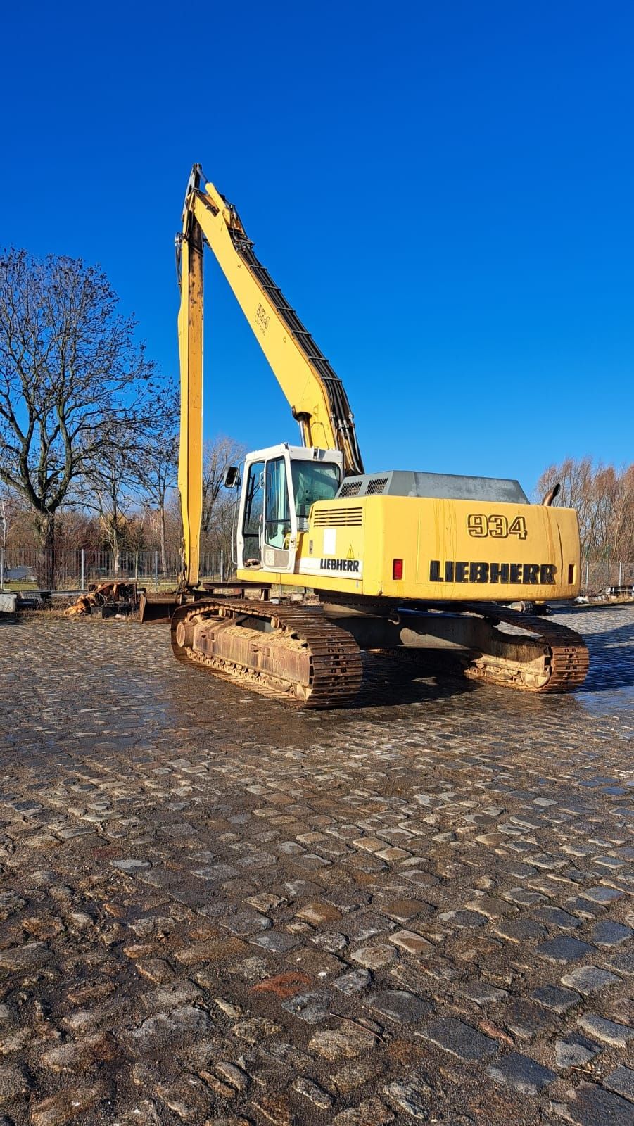 Koparka gąsienicowa liebherr 934 B EW