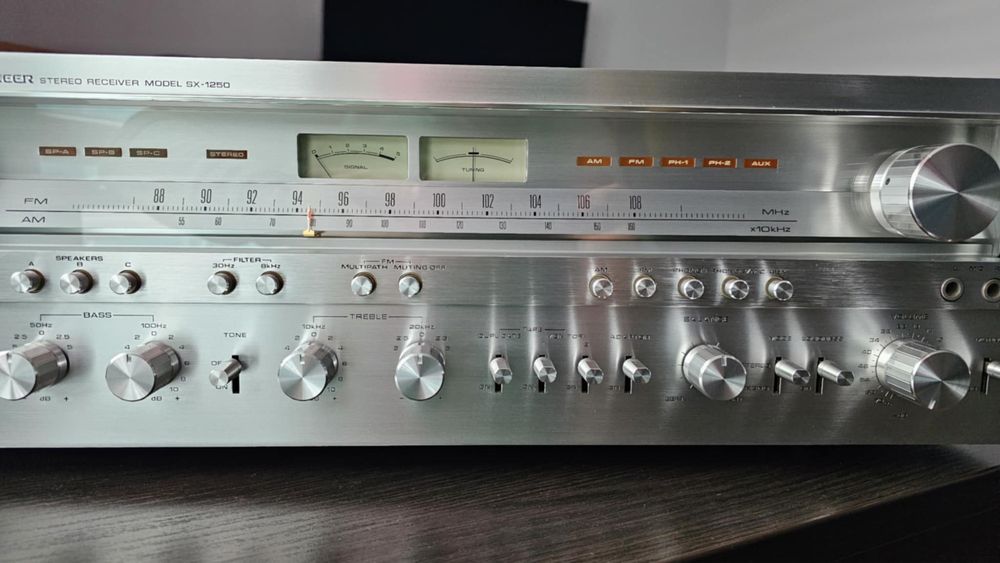 Amplituner Pioneer Sx-1250 Vintage piękny stan