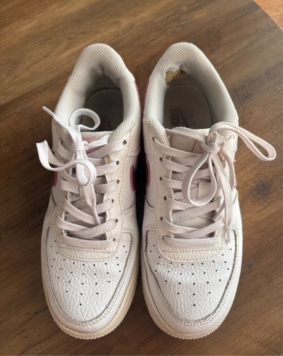 Nike airforce1 pink glaze biale airforcey 38 air