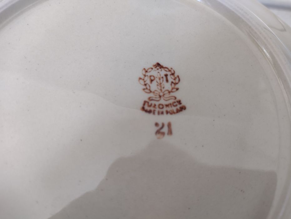 Stare talerze Tułowice 11 sztuk, głębokie, płytkie, PRL, retro, vintag