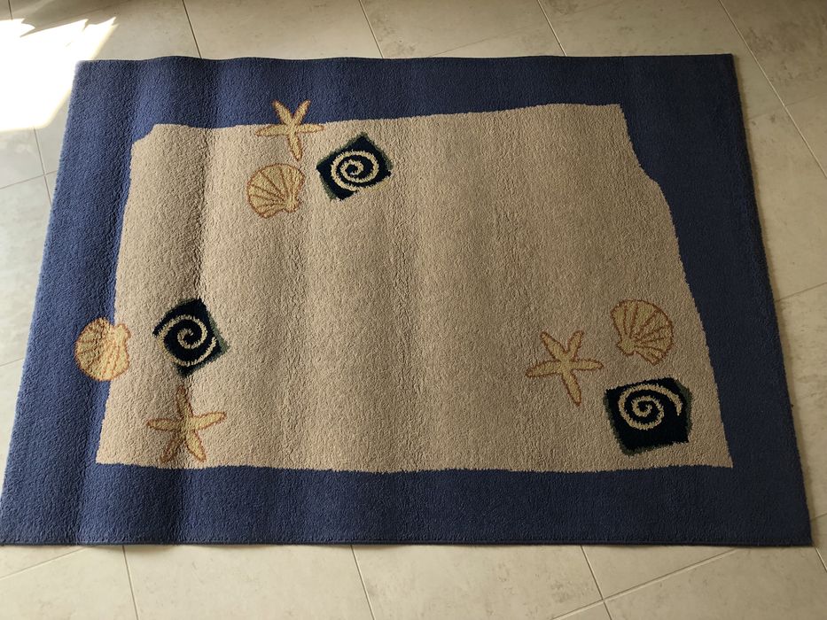 Dywan z motywem morskim