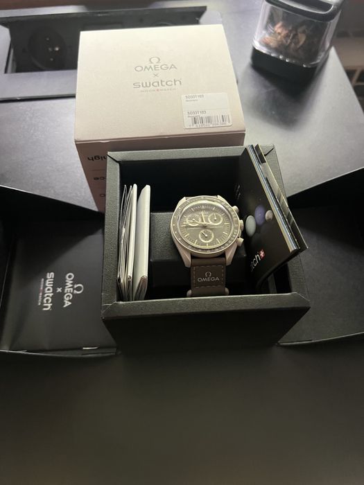 Orginalny Swatch x Omega Mission on Earth