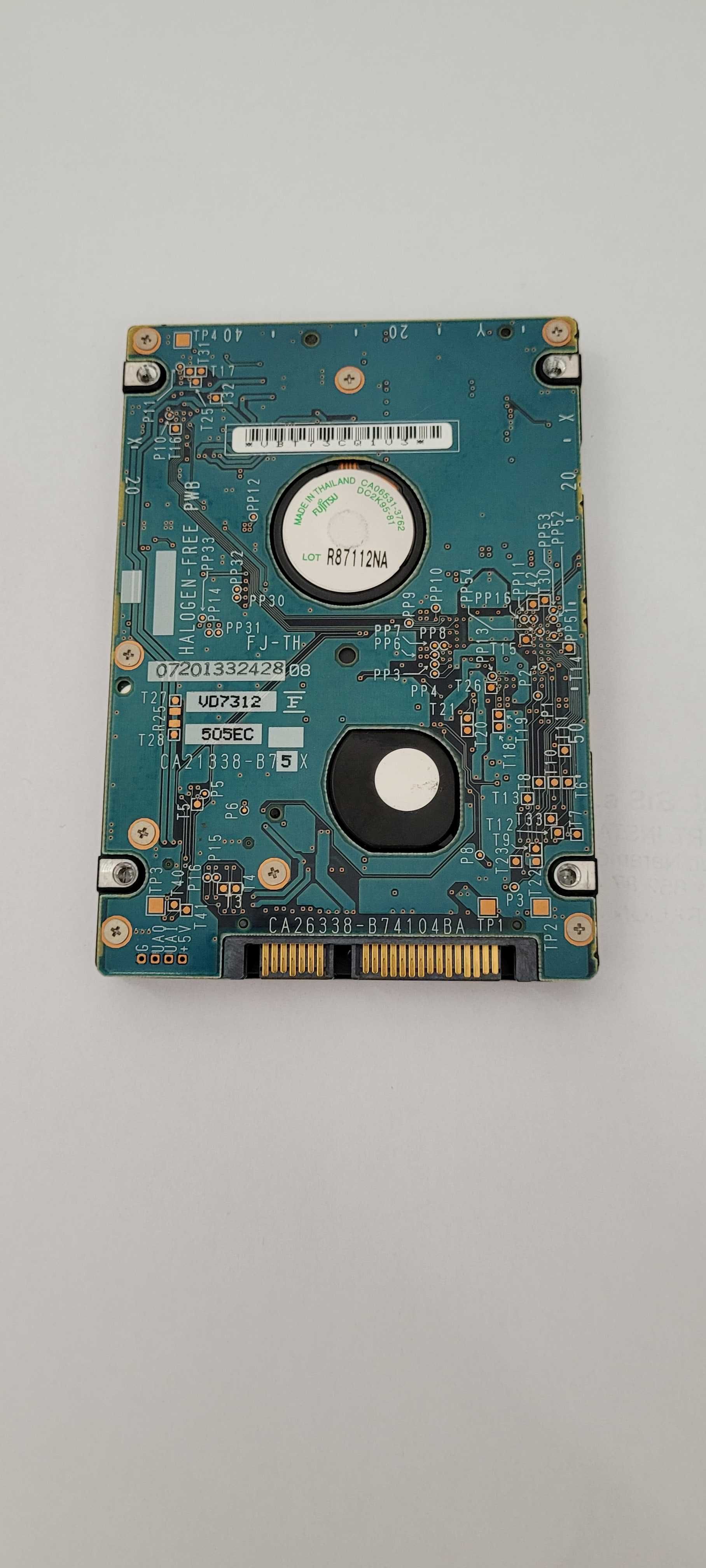 używany dysk twardy HDD 2,5" Fujitsu 120GB 5400 rpm SATA