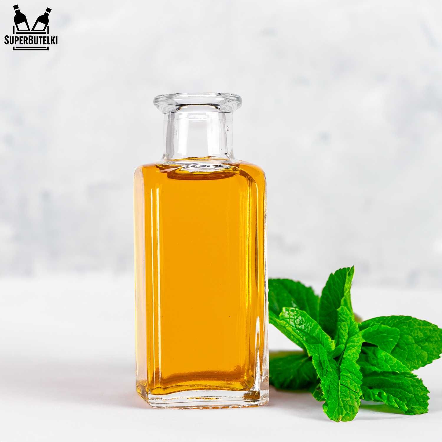 10x butelka QUADRA 100 ml na oliwę nalewki sok z korkiem