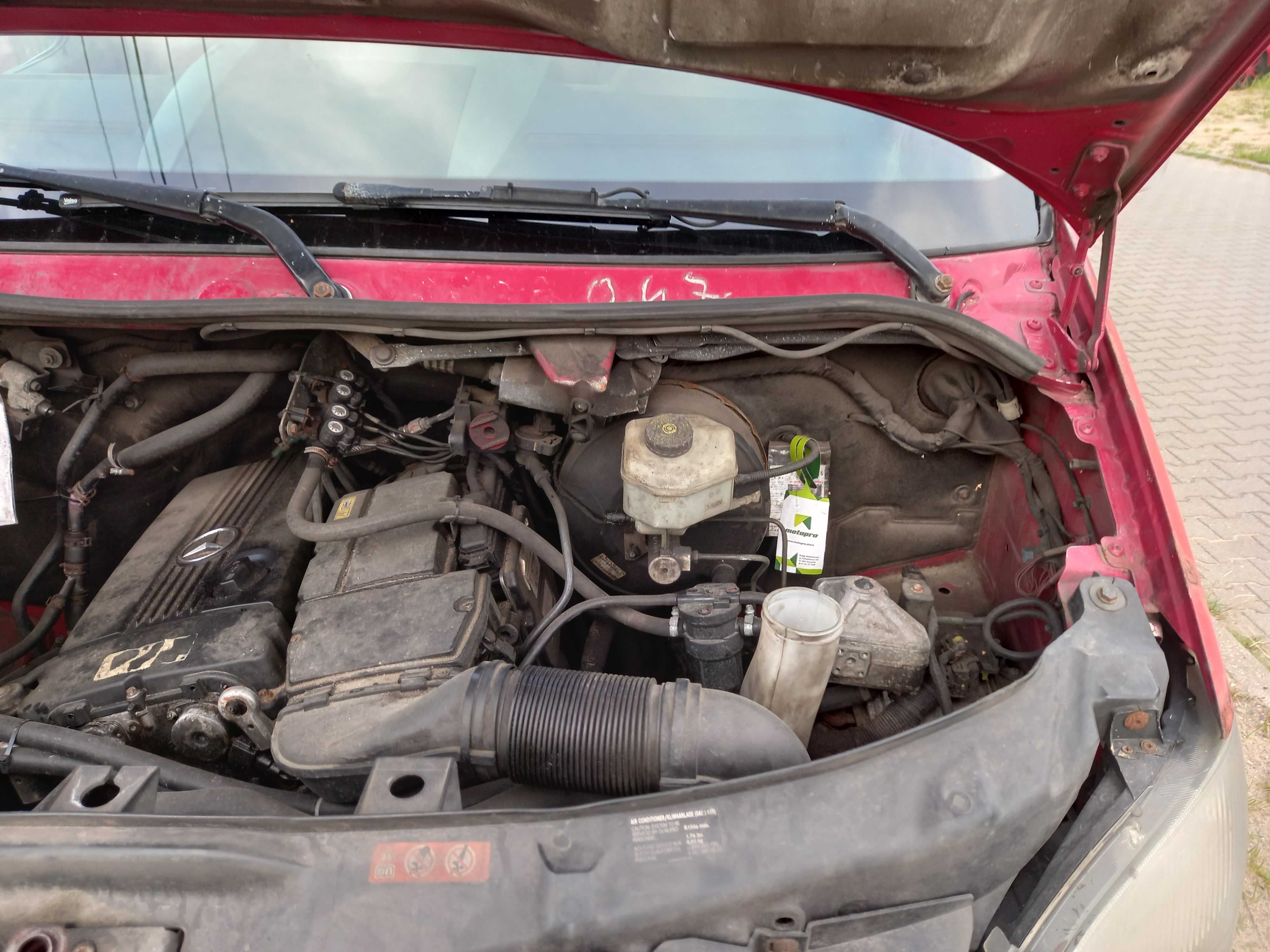 silnik Mercedes 1.8 Kompressor OM271 kompletny benzyna/gaz lpg