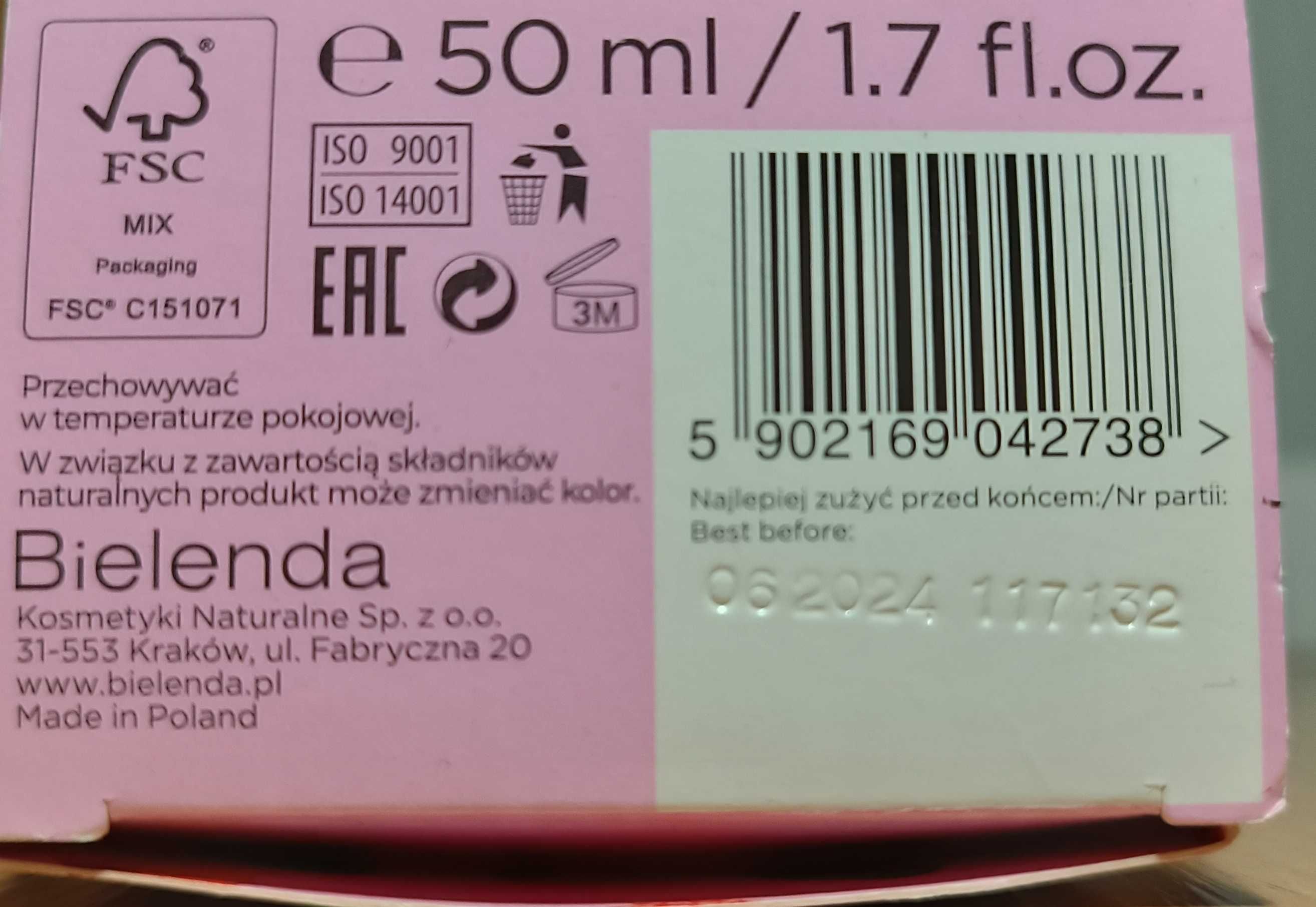 Bielenda Eco Sorbet Krem Nawilżająco-Kojący 50ml