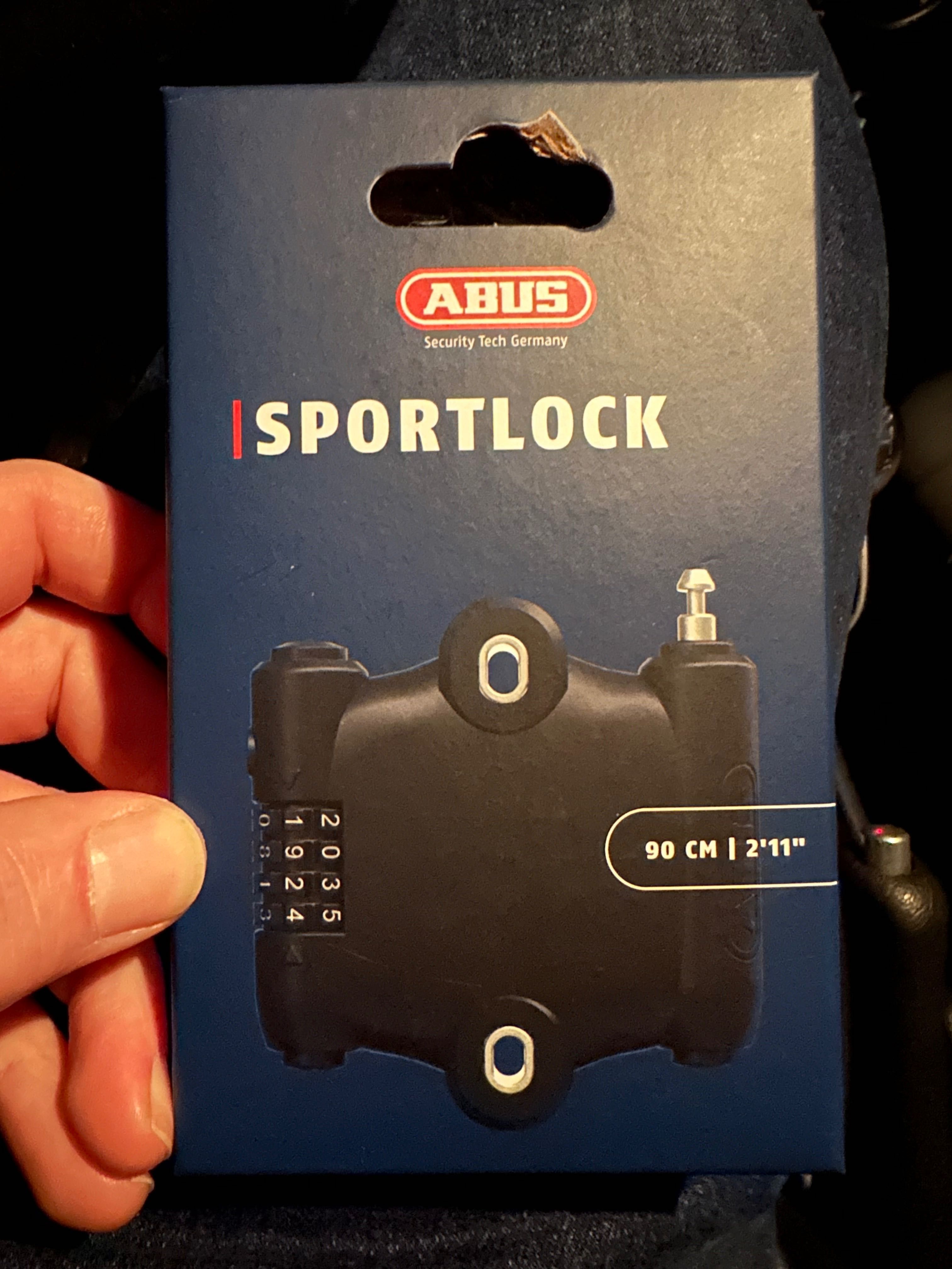 Vendo cadeado Abus novo