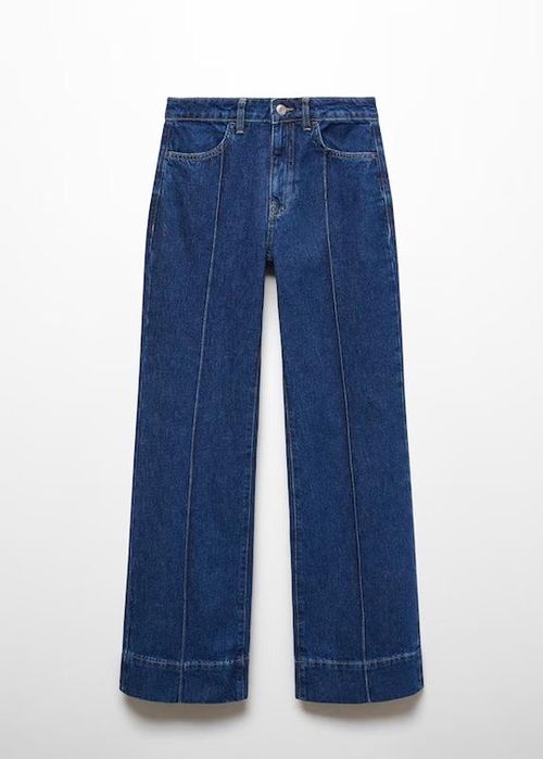 Ідеальні прямі джинси Mango wide leg flare 32р