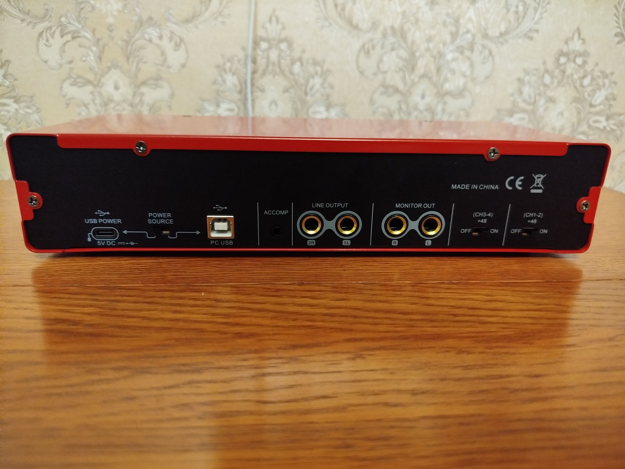 Карта звукова зовнішня ux22, usb аудіоінтерфейс Bomge Depusheng Teyun