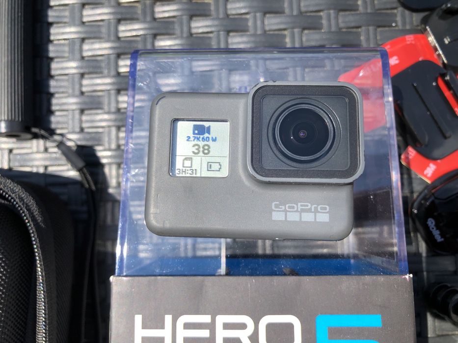 Kamerka GoPro Hero 5 Black 4K karta pamięci akcesoria bateria