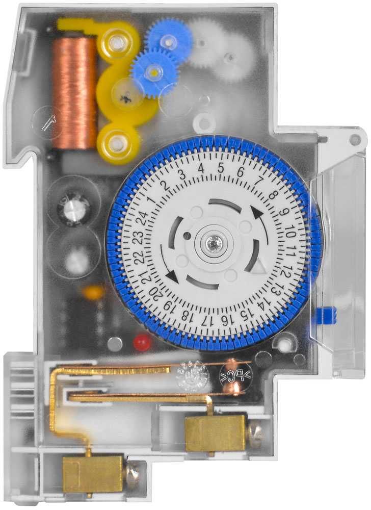Elektromechaniczny przekaźnik czasowy 18mm 16A