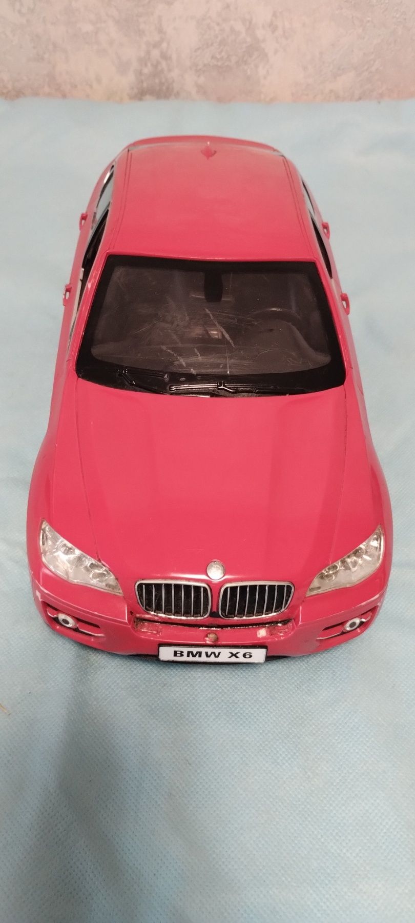 Машинка на радіокеруванні Rastar BMW X6 1:14 червона