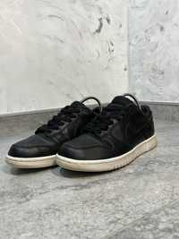 Мужские кроссовки (кеды) nike dunk low retro black