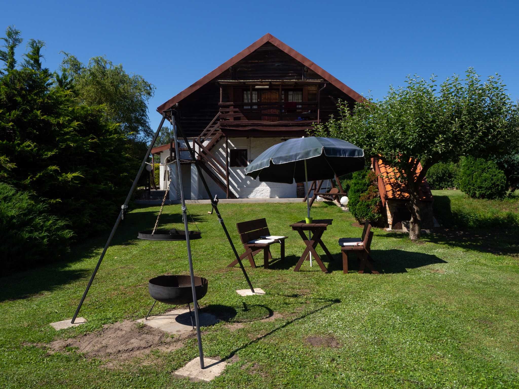 Pokoje, Domki Mazury okolice Mrągowa Warpuny