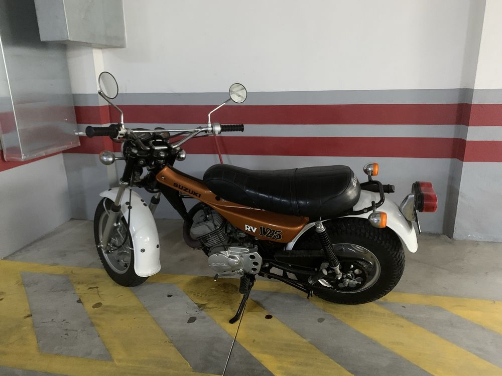 Suzuki RV 125 como nova