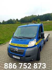 Autolaweta Pomoc Drogowa Transport 24H/7 Wywrotka do 3.5t minikoparka