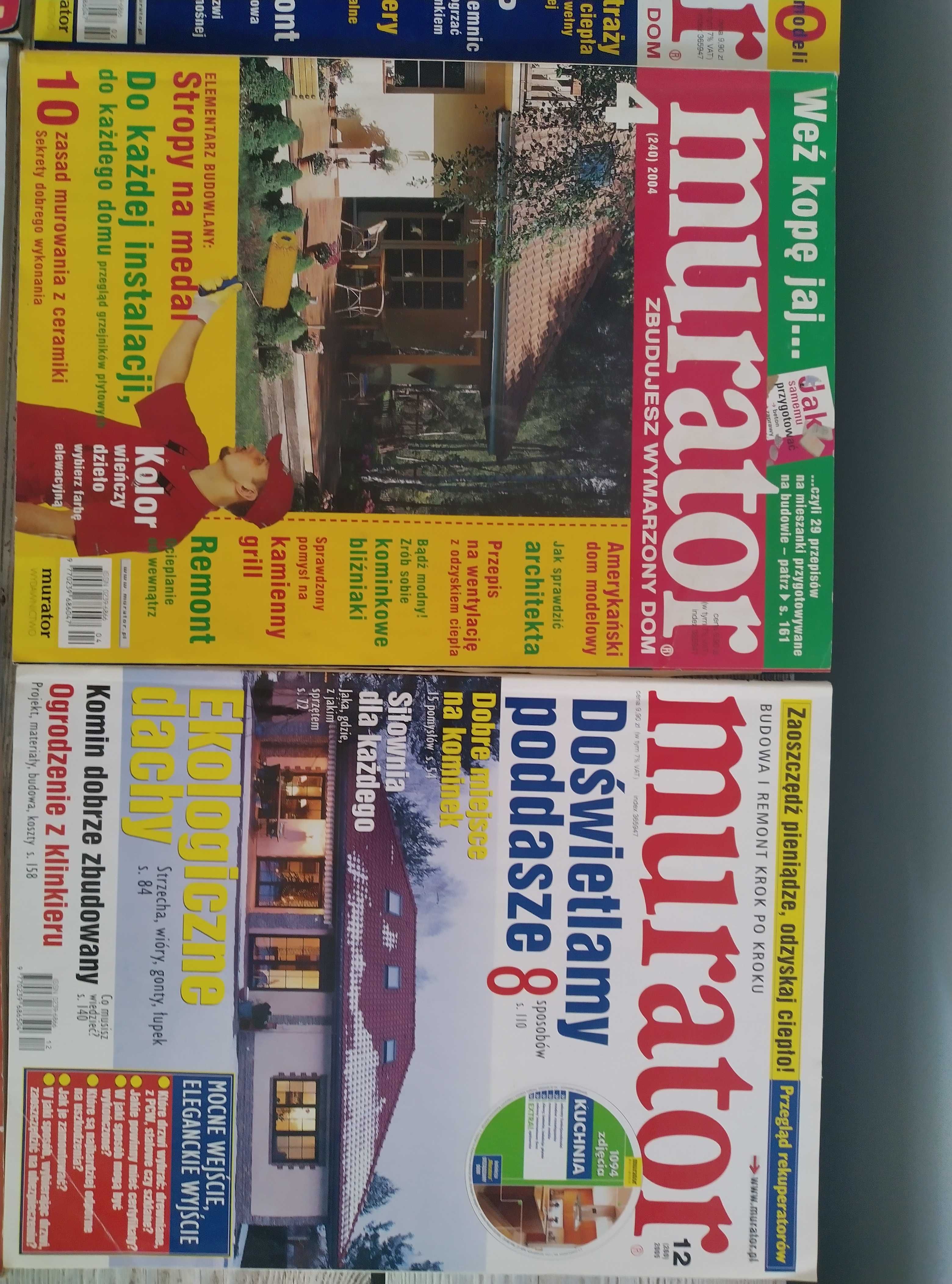 Murator 10/2011, 8/6/4/2/1/2004, 12/2005, 11/2003 Domy jedn.2/2003(81)